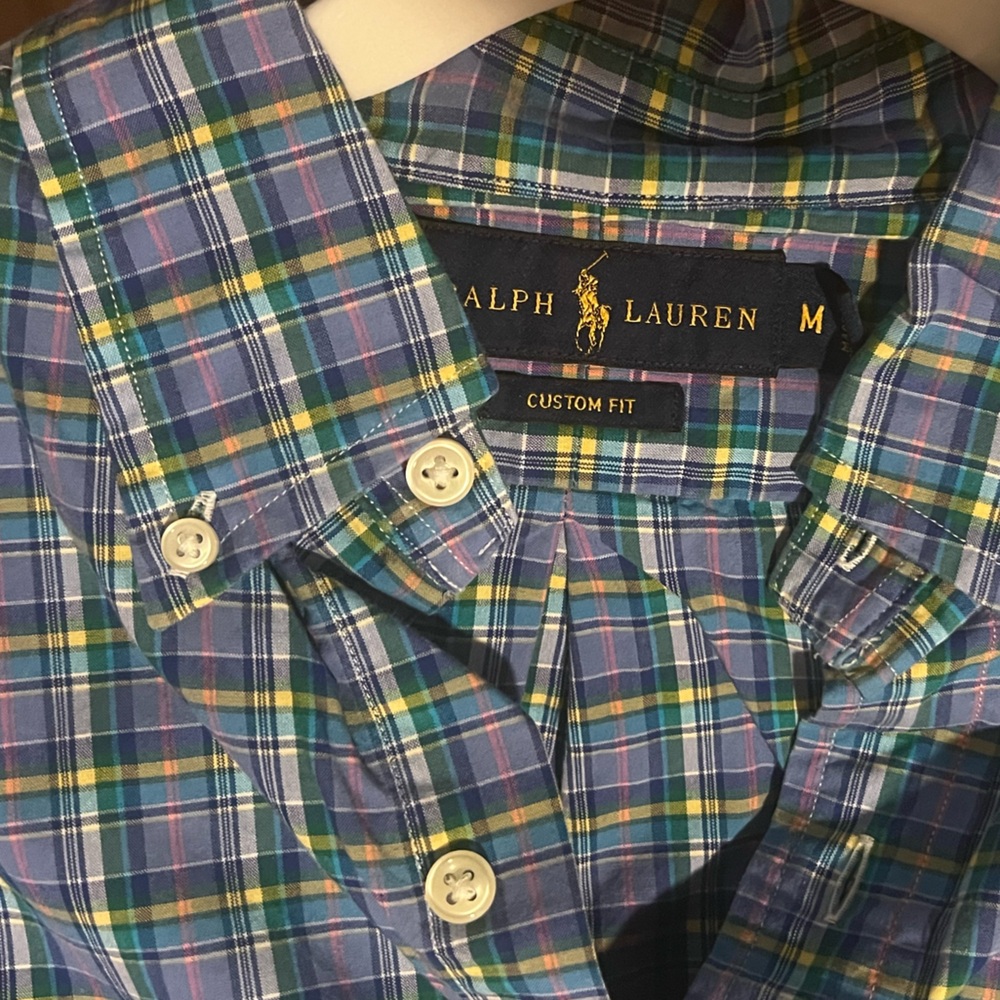 Ralph Lauren Multicolor Plaid long sleeve Shirt